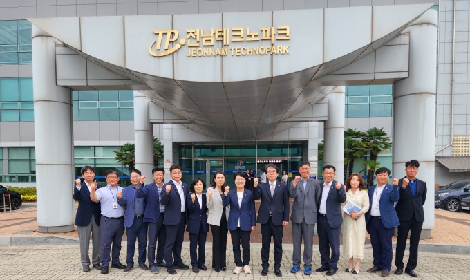 권향엽 의원, 전남테크노파크 방문...현장 목소리 청취