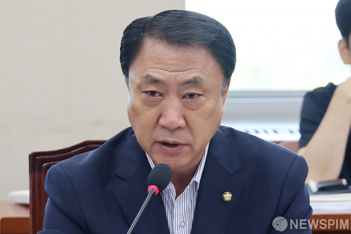 인사말하는 김위상 국민의힘 의원