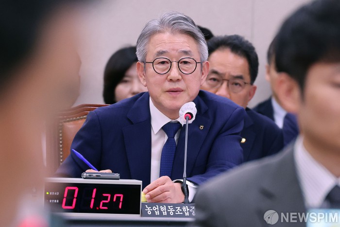 발언 나선 강호동 농업협동조합중앙회 회장