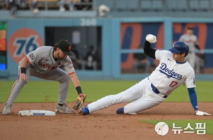 [MLB] 오타니, 도루 2개 추가… '40-40'에 한걸음 더