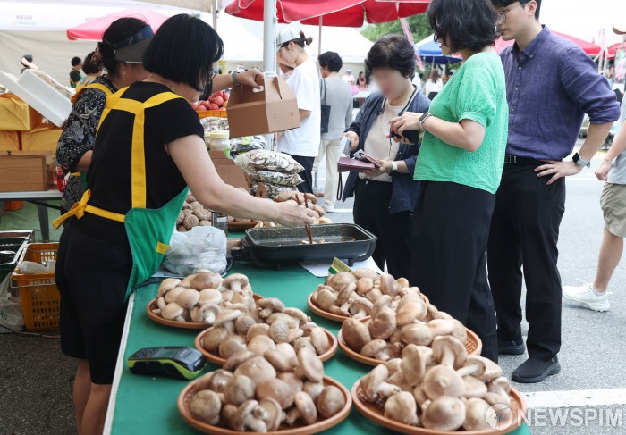 건강 최고! 표고 버섯 맛보세요!