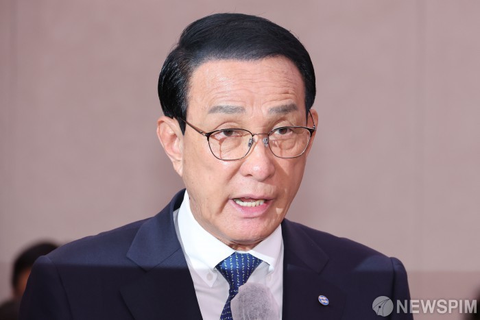 인사말하는 노동진 수산업협동조합중앙회장