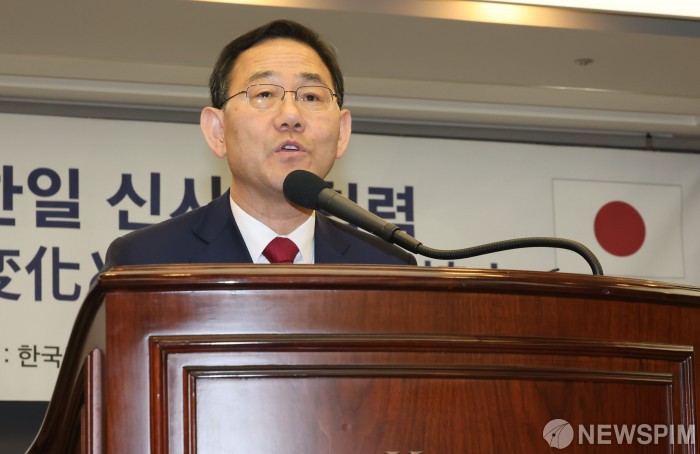 주호영 한일의원연맹 회장의 축사