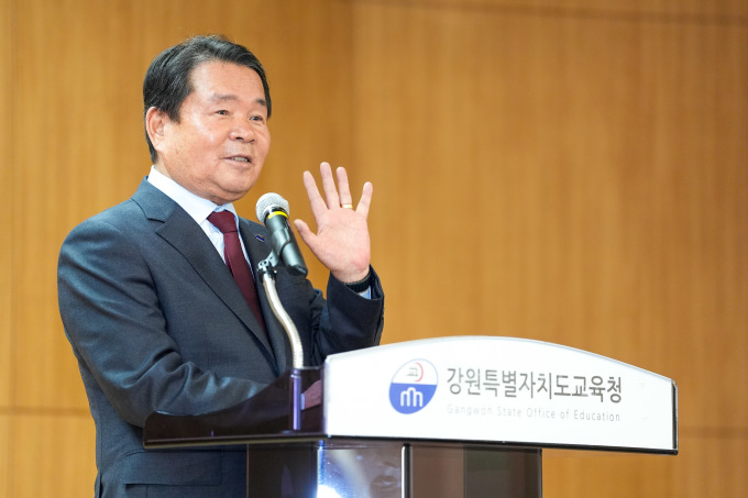 신경호 강원교육감, '내일이 기대되는 교육' 정책 발표