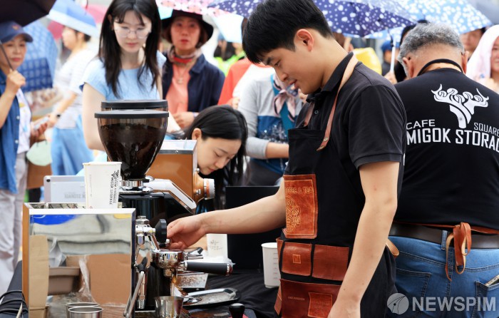 바리스타도 즐거운  ‘제3회 경춘선 공릉숲길 커피축제’ 개막