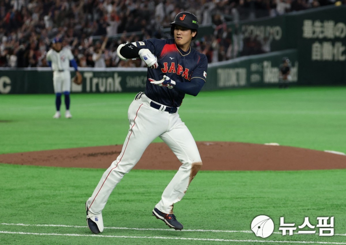 오타니 만루포 일본, 대만 대파 13-0 관련자료 3