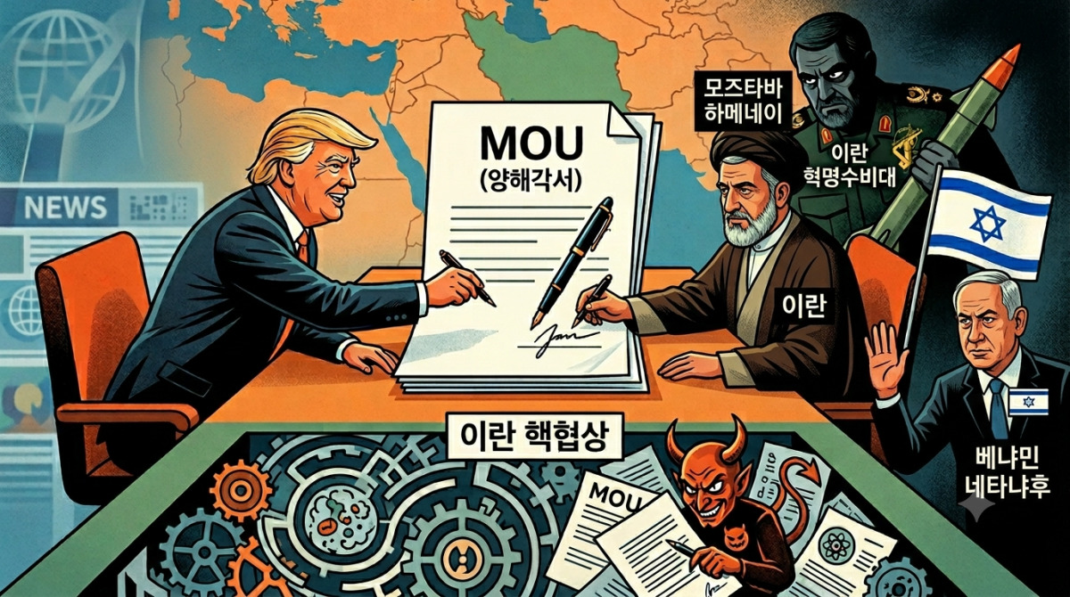 블룸버그 "미-이란, 이르면 14일 종전 MOU 서명"