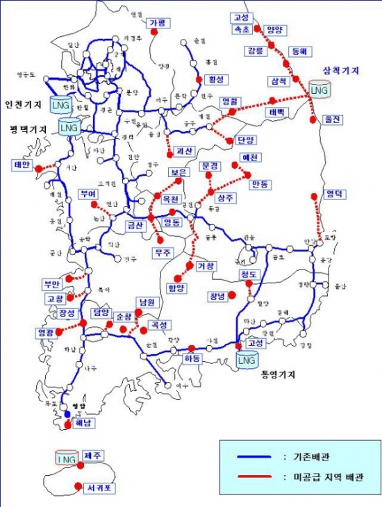 동해 가스전, 국내 최대 천연가스 저장시설로 활용