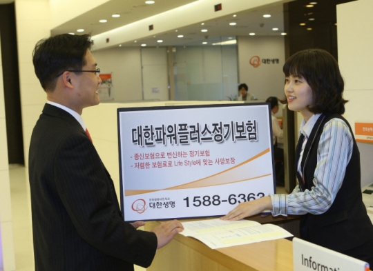 [보험특집]대한생명, 대한파워플러스정기보험