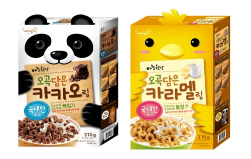 웅진식품, 어린이 시리얼 시장 본격 진출
