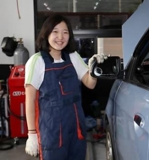 국내 최연소 자동차정비사 합격한 14세 조연진양