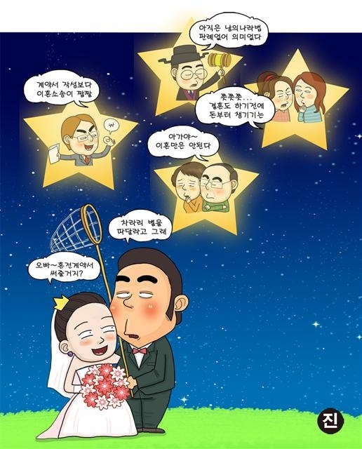 “가족끼리 왜 이래”… 혼전계약 인정 ‘하늘에 별따기’