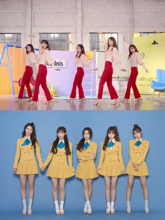 크레용팝, 헬멧 벗고 나팔바지 입은 채로 컴백 두둠칫으로 재도약 도전