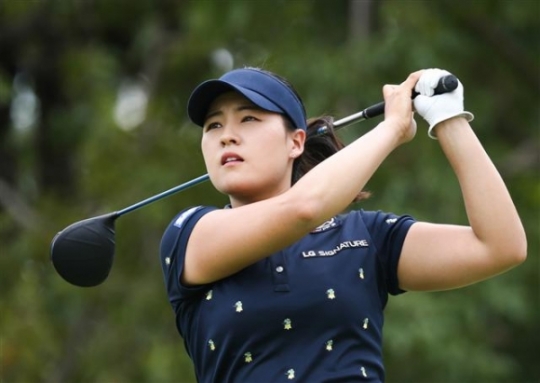 1.리디아 고(9.1) 2.유소연(8.32) 4.전인지(6.72) 6.박인비(6.1) 10.박성현(5.29)...세계여자골프랭킹