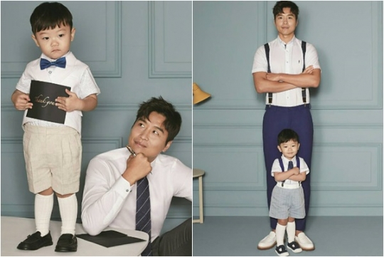 ‘슈퍼맨이 돌아왔다’ 오남매 엄마 이수진, 대박이‧이동국 화보 공개 “꾸기랑 빠기”