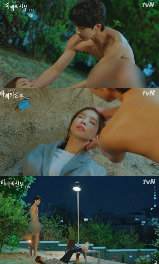 ‘하백의 신부’ 남주혁, 알몸 등장에 신세경 기절…“하늘에서 떨어진 알몸남”