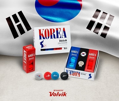 볼빅, 코리아 패키지 12개볼 한정판 1800개 출시