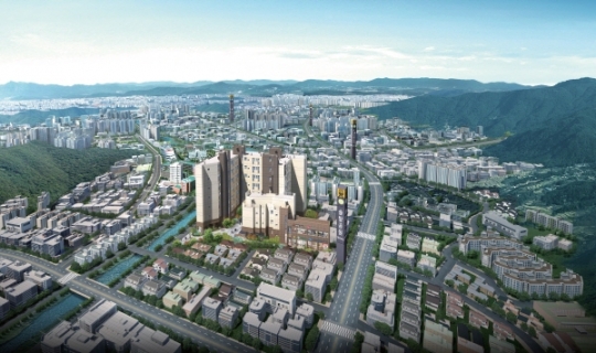 노블리안 아파트 투시도