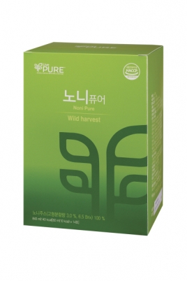리브퓨어코리아, 무농약 야생 노니주스 ‘노니 퓨어’ 선보여