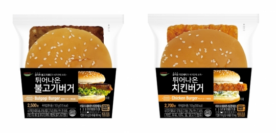 “빵보다 패티가 크다” 세븐일레븐, ‘튀어나온버거’ 시리즈 출시