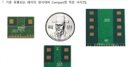 코텍세미컴, 고성능 디지털 레이다 센서 출시