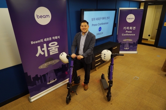 빔모빌리티, 마이크로 모빌리티 경쟁 합류…강남·송파 시범 운영
