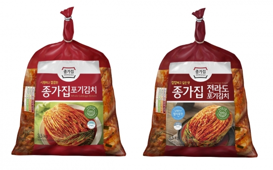 [소비자유통대상_제품혁신] 대상 ‘종가집’ 국내 포장김치 1호…32년째 ‘100% 국내산’