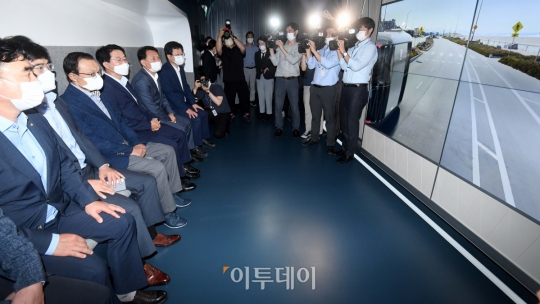 [포토] 현대 모터스튜디오 고양 찾은 민주당 K-뉴딜위원회