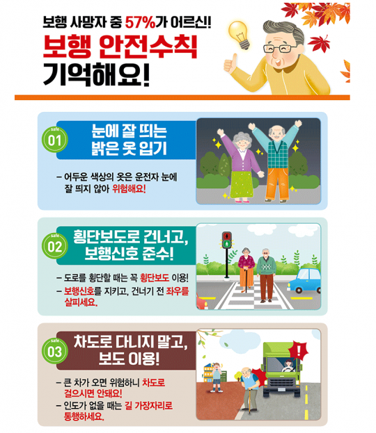 [공기업] 교통사고 사망자 10%는 무단횡단, 교통안전공단 무단횡단금지시설 설치 확대 추진