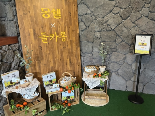 ‘쁘띠몽쉘 제주 돌카롱’ 출시 2주 만에 완판