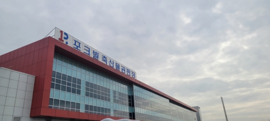 최신 시설에서 하루 3000마리 돼지 도축…규격 따라 가공해 공급