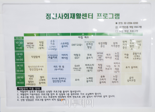 방문자 하루 ‘60여명’…국립정신건강센터 정신사회재활센터 [가보니]