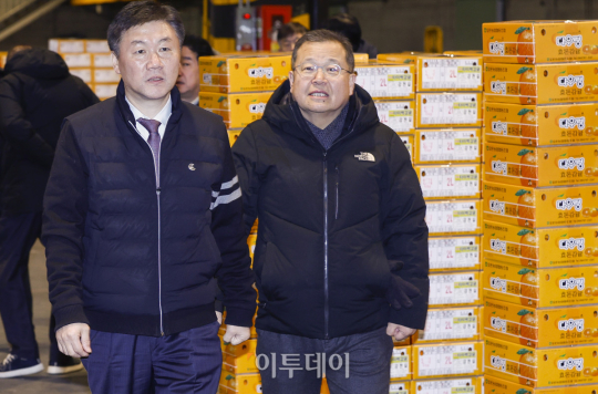 박범수 농림부 차관, 농산물 수급상황 현장점검 [포토]