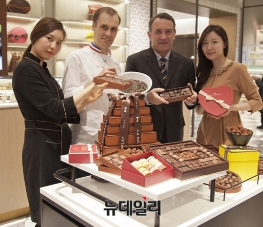 [포토] 프랑스 초콜릿 라메종뒤쇼콜라 국내 1호점 오픈
