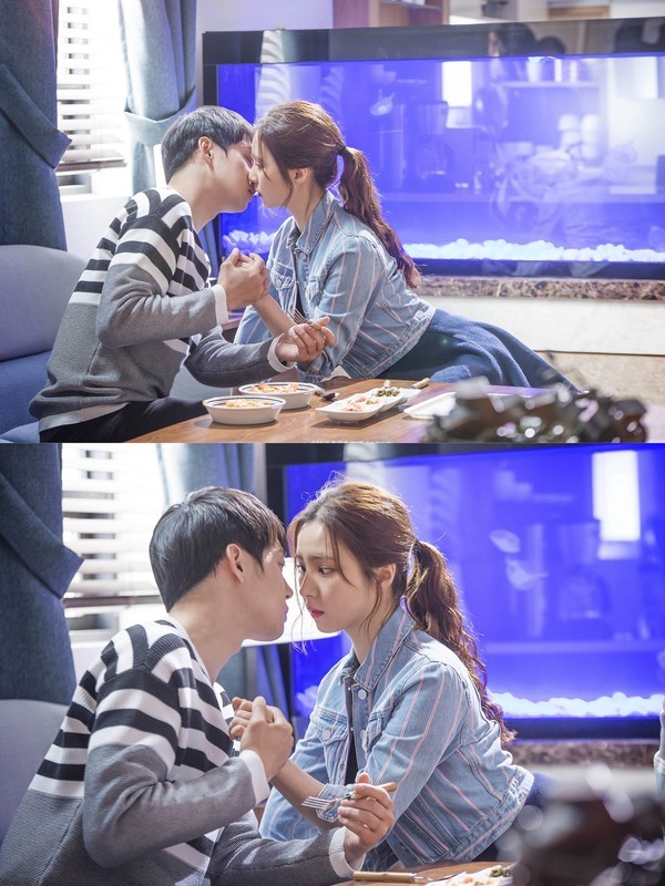 냄새를보는소녀 신세경 박유천, 무림커플 키스 심쿵