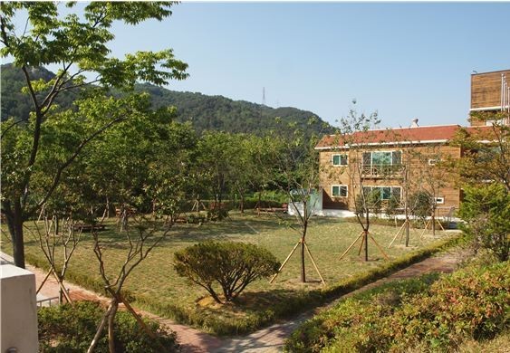 울산 참사랑의 집, 혜진원, 녹색공간으로 탈바꿈
