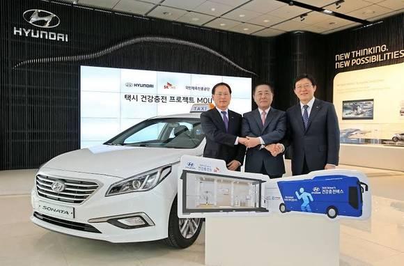 현대차, 택시 운전기사 건강 챙긴다…건강충전소 설치