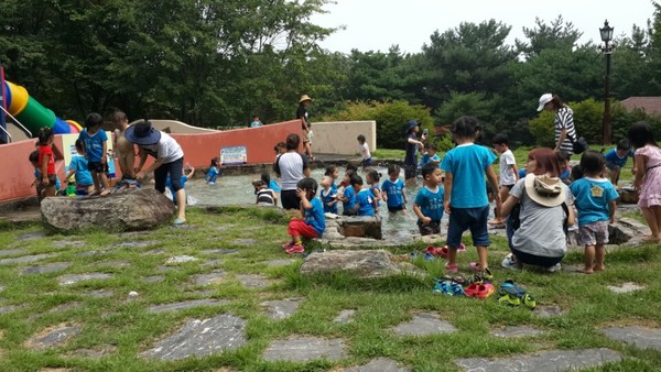 태학산자연휴양림 어린이전용 물놀이장 ‘개장’