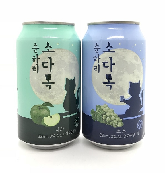 롯데주류, 순하리 소다톡 패키지 리뉴얼