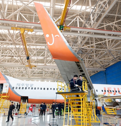 한국항공서비스, 제주항공과 ‘B737NG’ 13대 정비 계약