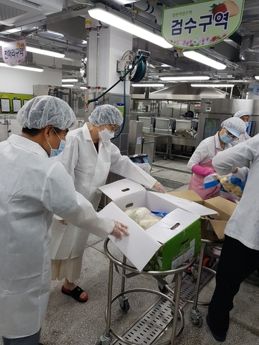 동부교육지원청, 간부공무원 하절기 학교급식 특별 위생점검