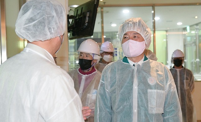 이준배 경제부시장, 남양유업 세종공장서 안전대전환 집중안전 점검