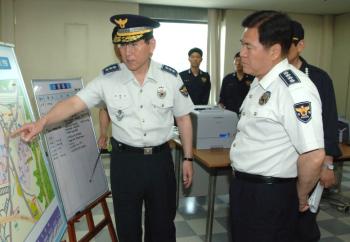 강희락 청장, 의왕 ICD 방문해 시설·근무현황 점검