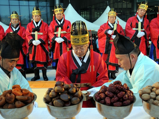 성남문화원 ’2012 해맞이 천제봉행’ 개최