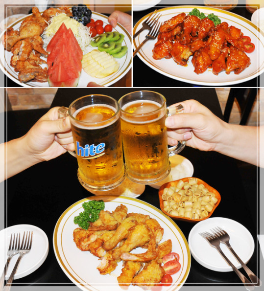 웰빙마늘치킨으로 삼복더위 이겨내세요.