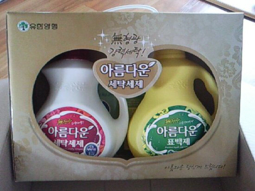 [생생리뷰]아름다운 세탁세제 삶아 빤듯한 깨끗함