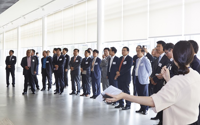 현대산업개발, 기부한 미술관에서 협력회사들과 상생간담회 가져