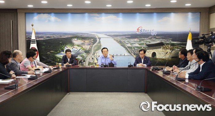 김관용 경북도지사, 칠곡 사드 배치설에 강한 우려 표명