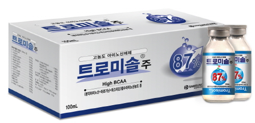삼성제약, 고농도 아미노산 수액제 ‘트로미솔주 100ml’ 출시