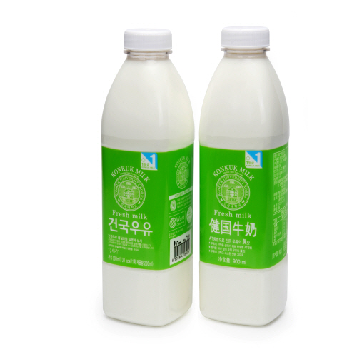 건국유업 우유, 중국수출